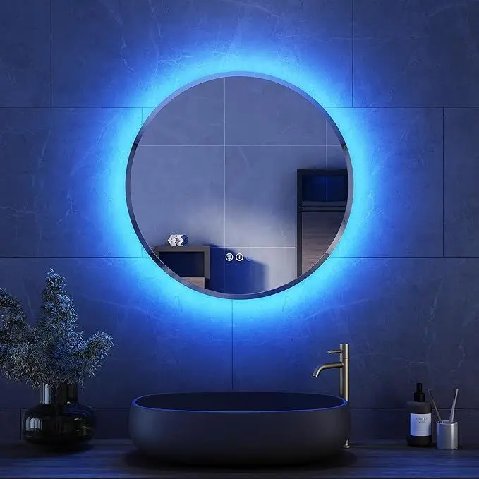 帶觸控感測器的 LED 鏡子 （600mm）